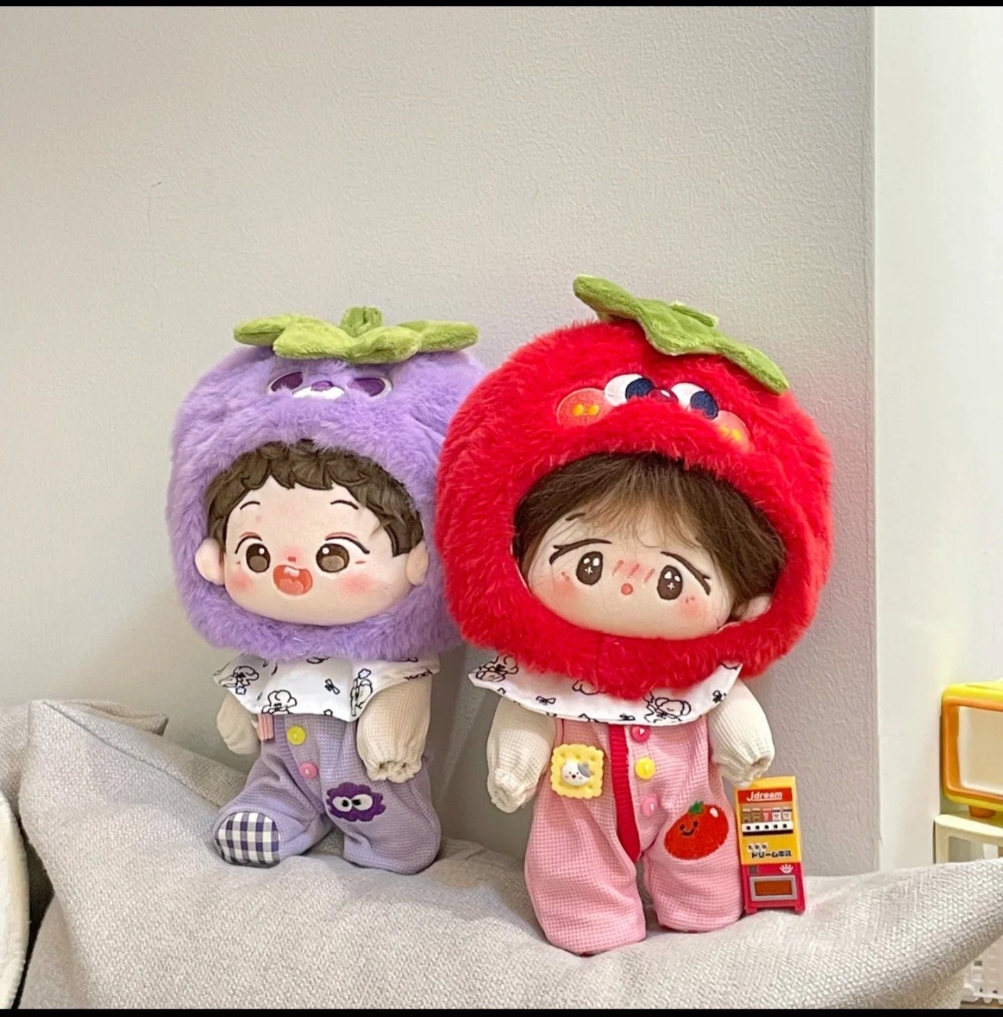  [ORDER] OUTFIT DOLL 20cm - Set Cà chua Như Ý - Cà tím Cát Tường 