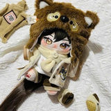  [ORDER] OUTFIT DOLL 20CM - SET GẤU MÈO NÂU 
