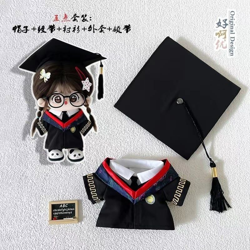 [ORDER] OF031 - OUTFIT TỐT NGHIỆP 10/15/20/40CM 