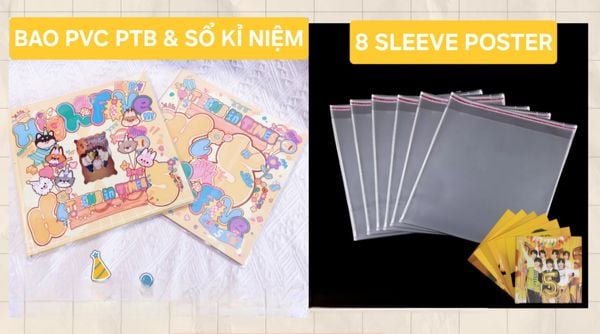 [ORDER] BPVC - BÌA PVC & SLEEVE POSTER SET SN 5T TNT 