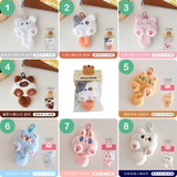  [ORDER] MÓC KHÓA CỤC BÔNG MOE MOE 