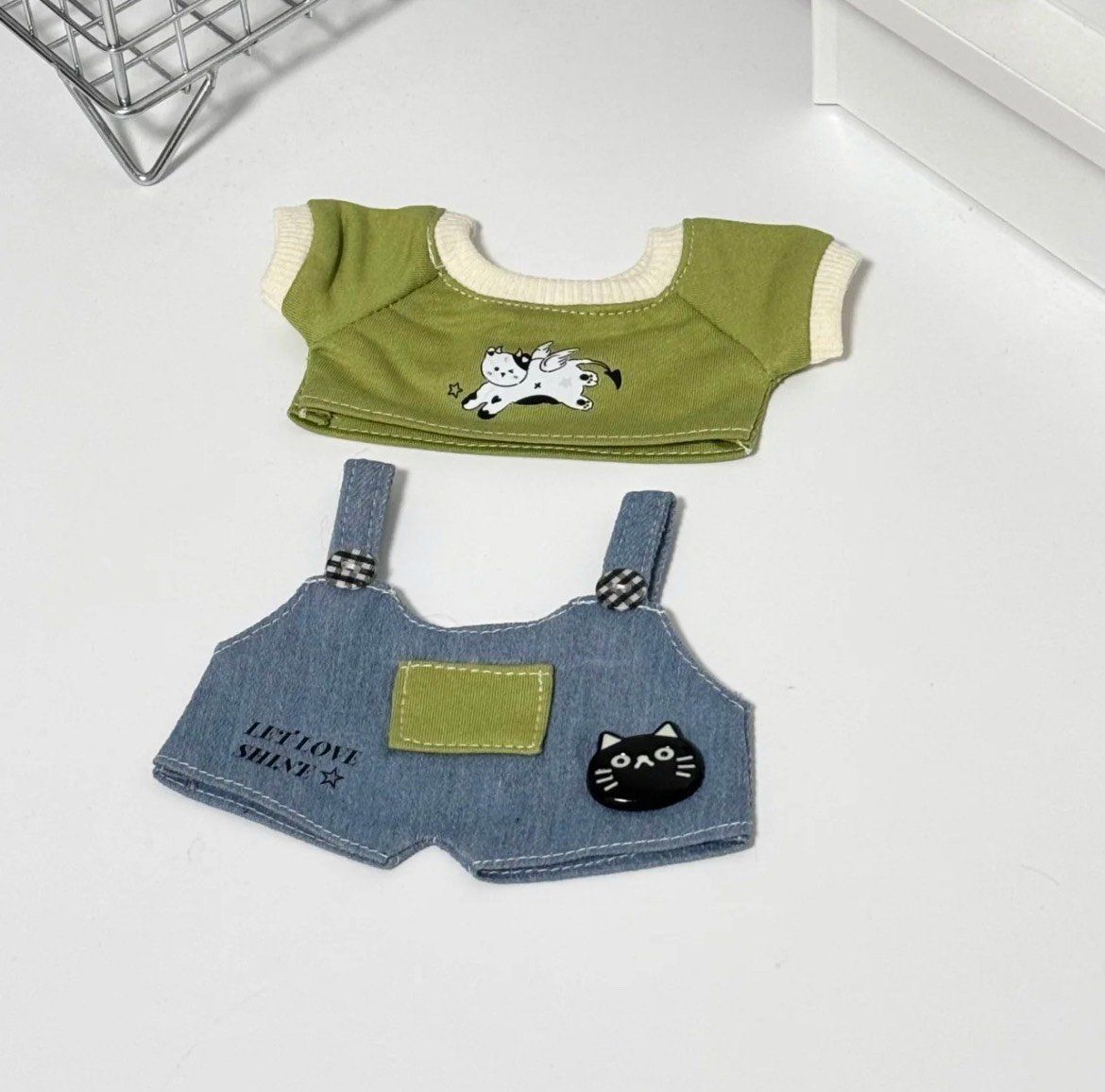  [ORDER] OUTFIT DOLL 20CM - SET MÈO VÀ CÁ 