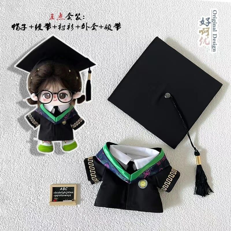  [ORDER] OF031 - OUTFIT TỐT NGHIỆP 10/15/20/40CM 