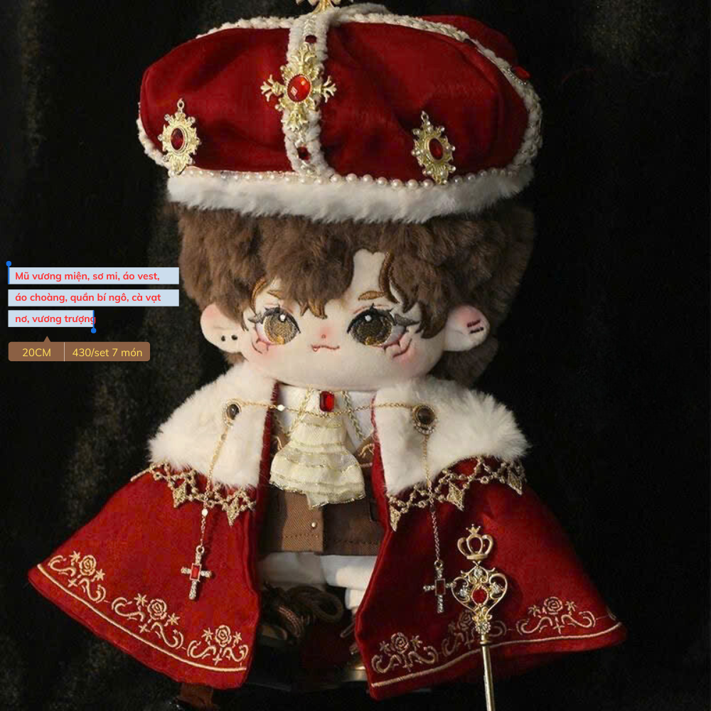  [ORDER] - Outfit 20cm Hoàng Tử 