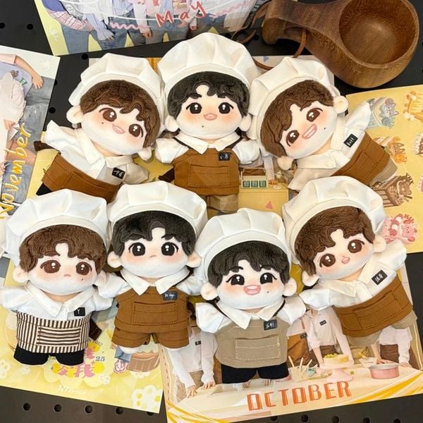  [ORDER] OUTFIT DOLL 10CM - ĐẦU BẾP 2525 
