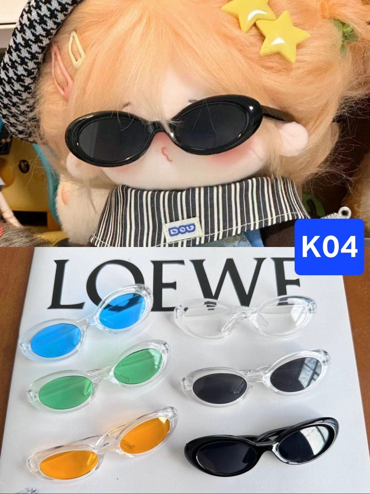  [ORDER] PHỤ KIỆN DOLL 20CM - KÍNH 