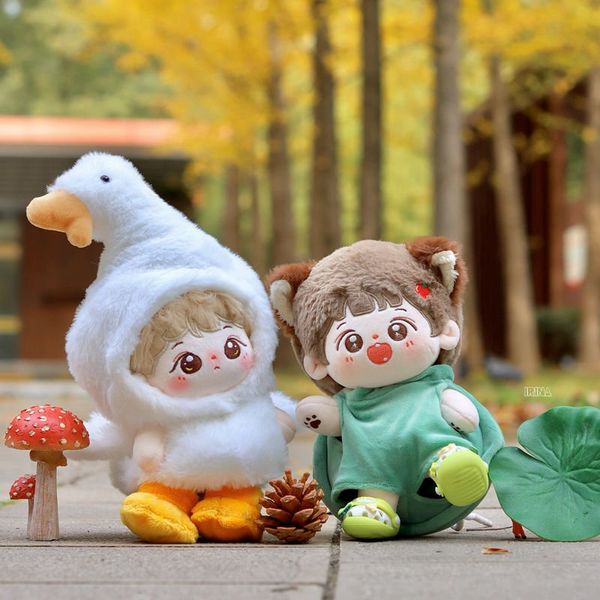  [ORDER] OUTFIT DOLL 20CM - MASCOT NGỖNG VÀ RÙA 