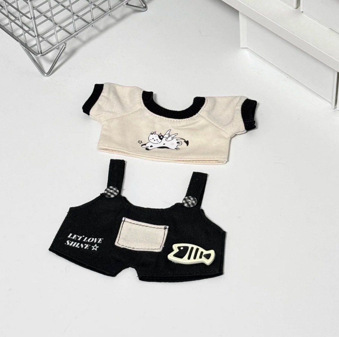  [ORDER] OUTFIT DOLL 20CM - SET MÈO VÀ CÁ 