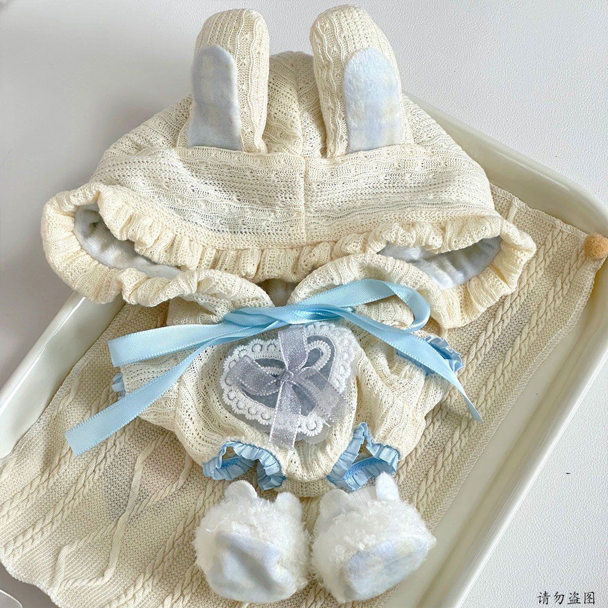  [ORDER] OUTFIT DOLL 20CM - SET THỎ LEN 