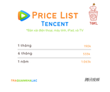  NẠP VIP TENCENT VIDEO 