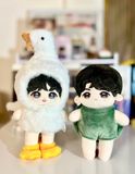  [ORDER] OUTFIT DOLL 20CM - MASCOT NGỖNG VÀ RÙA 