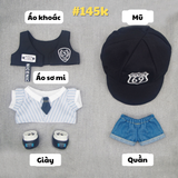  [ORDER] OUTFIT 20CM - Set hotboy vườn trường 