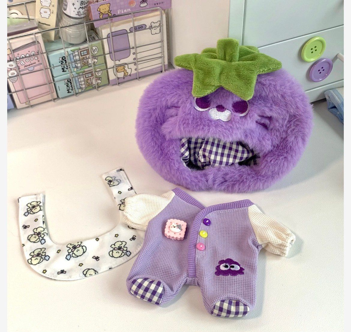  [ORDER] OUTFIT DOLL 20cm - Set Cà chua Như Ý - Cà tím Cát Tường 