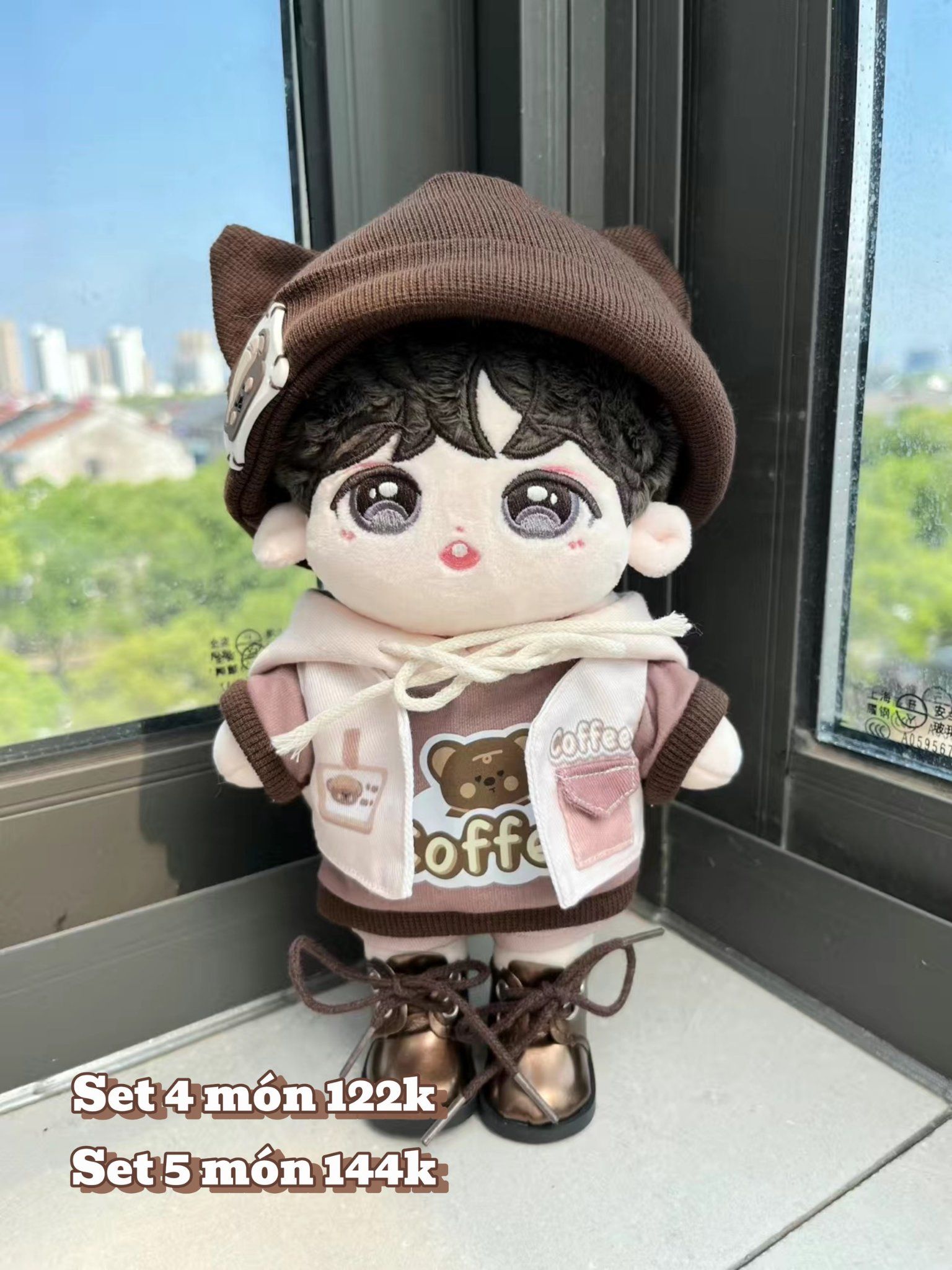  [ORDER] OUTFIT DOLL - GẤU COFFEE 