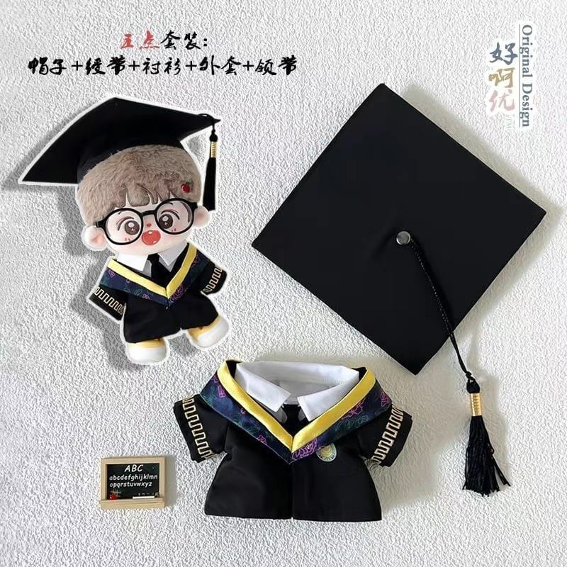  [ORDER] OF031 - OUTFIT TỐT NGHIỆP 10/15/20/40CM 