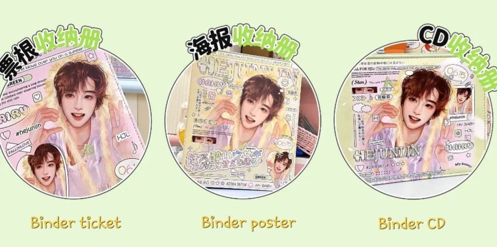  [ORDER] HVH HẠ TUẤN LÂM - SET BINDER 