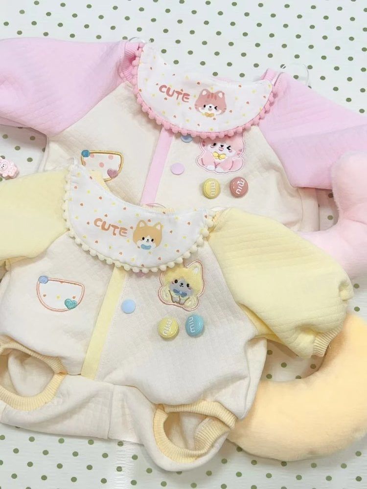  [ORDER] OUTFIT DOLL 40CM - SET JUMPSUIT THÚ 
