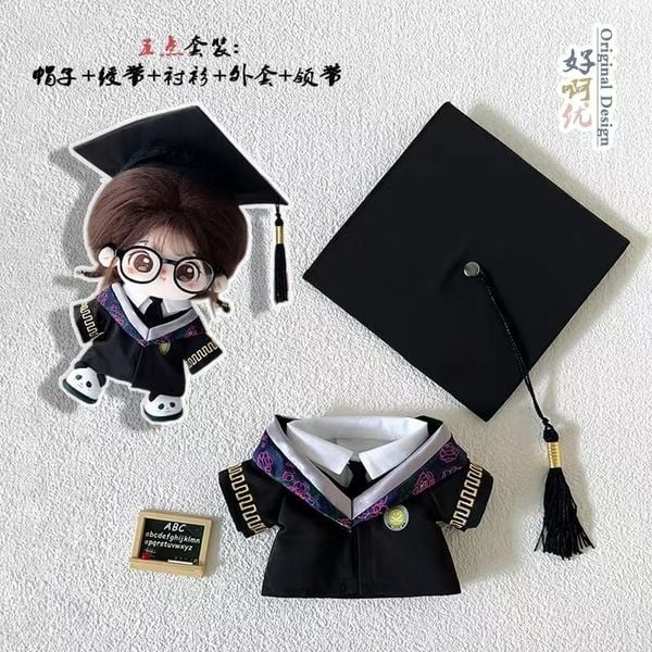  [ORDER] OF031 - OUTFIT TỐT NGHIỆP 10/15/20/40CM 