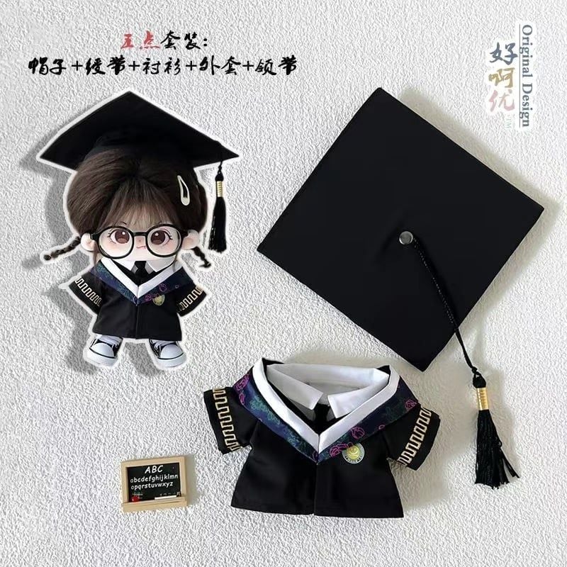  [ORDER] OF031 - OUTFIT TỐT NGHIỆP 10/15/20/40CM 