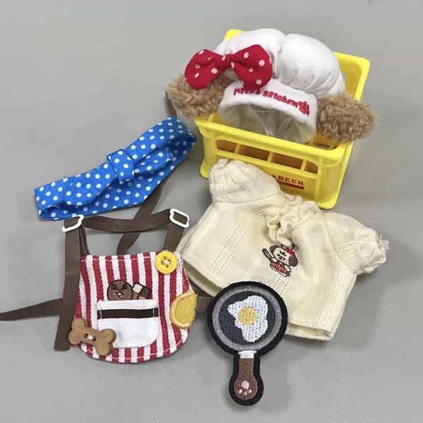  [ORDER] OUTFIT DOLL 10CM - ĐẦU BẾP CÚN 