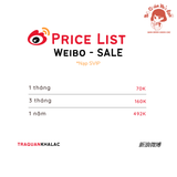  NẠP VIP WEIBO SALES 618 