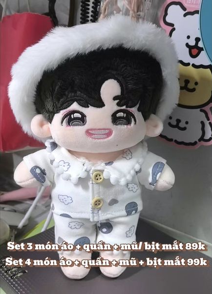  [ORDER] OUTFIT DOLL 20CM - SET ĐỒ NGỦ 