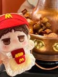  [ORDER] OUTFIT DOLL 10CM - SET TẠP DỀ + NÓN 