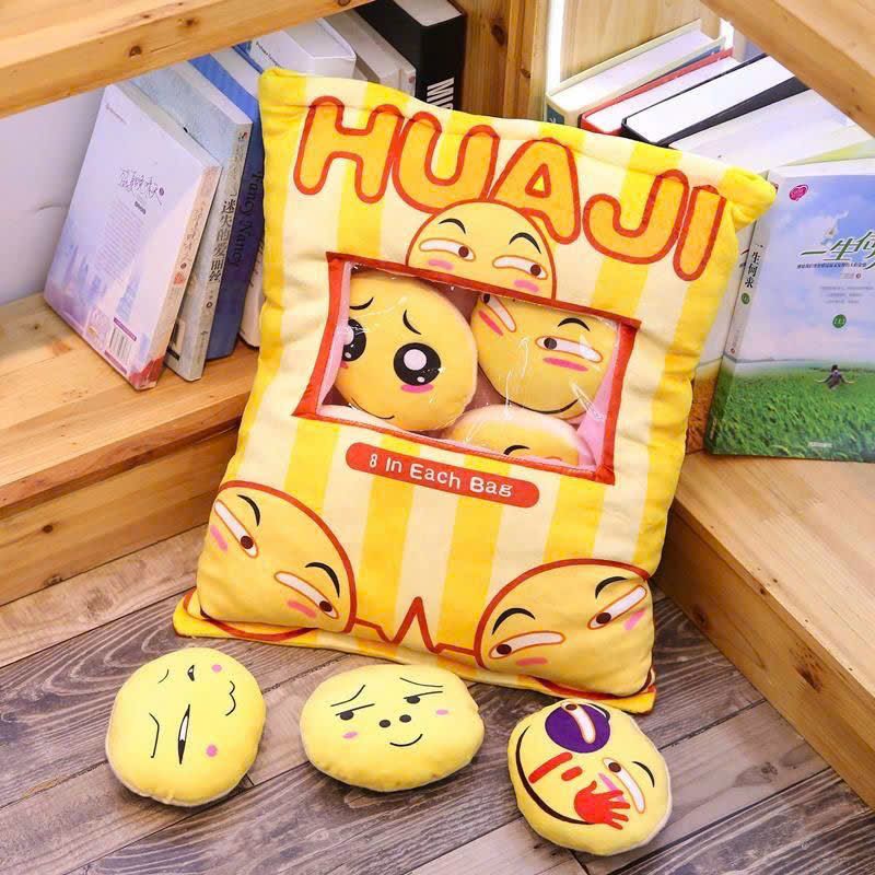  [ORDER] TÚI GỐI HOẠT HÌNH CUTE KÈM 8 PLUSHIE MINI 