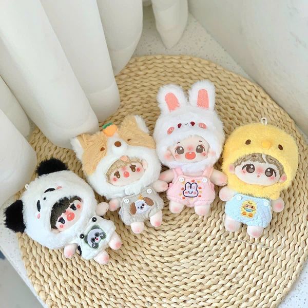  [ORDER] OF016 - OUTFIT DOLL 10CM - COMBO YẾM VÀ NÓN THÚ CƯNG 
