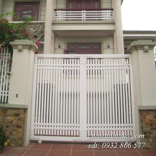 cửa cổng 2 cánh đẹp