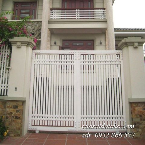 Cửa cổng 2 cánh đẹp