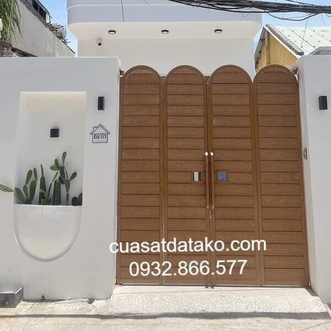 Cửa gỗ nhựa ngoài trời đẹp nhất