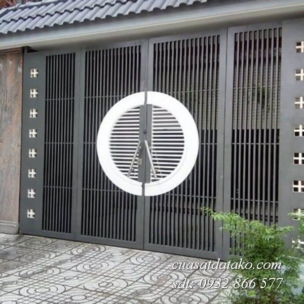 cửa cổng sắt đẹp
