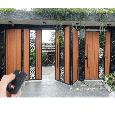 cửa cổng lùa tự động hiện đại