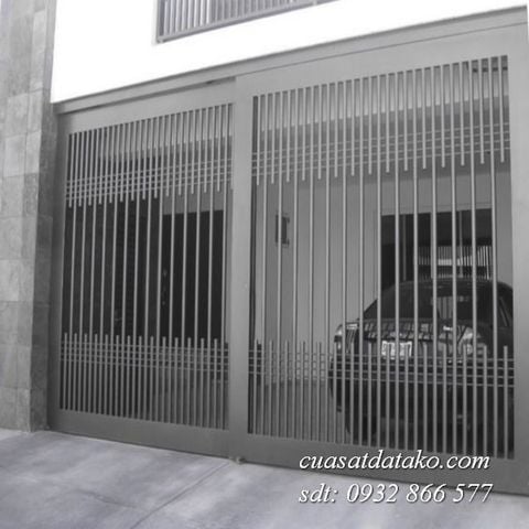 Cửa cổng lùa 2 cánh