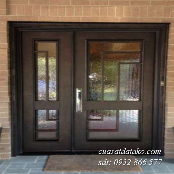 cửa sắt 1 cánh đẹp