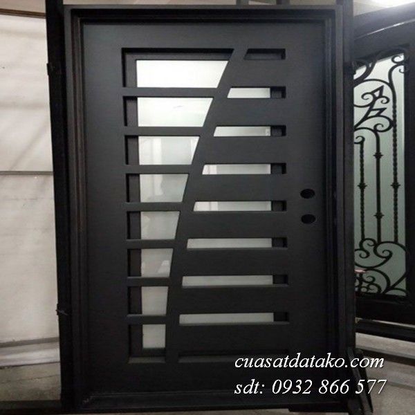 cửa sắt đẹp 1 cánh