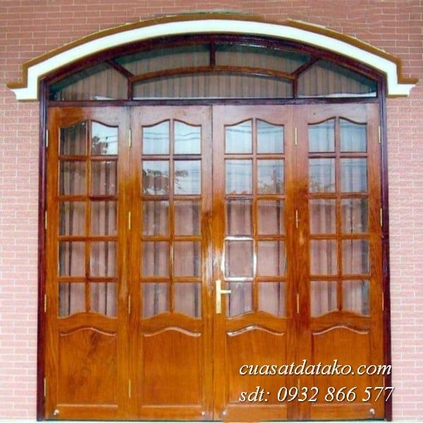 cửa sắt giả gỗ đẹp nhất