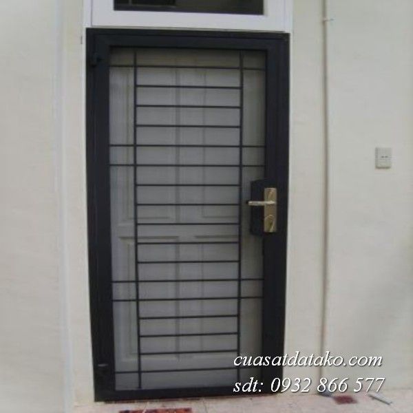 Cửa sắt pano 1 cánh