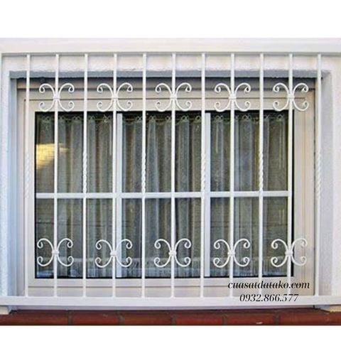 khung bảo vệ sắt mỹ thuật