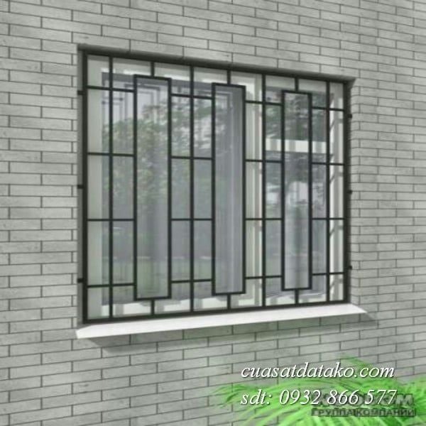 khung sắt bảo vệ cửa sổ