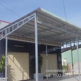 mai tôn vòm sân trước nhà