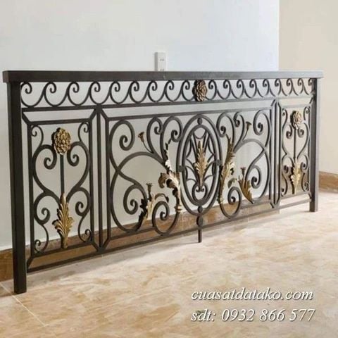 mẫu lan can sắt mỹ thuật