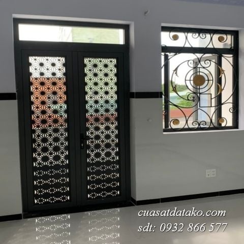 Mẫu cửa cnc sắt mỹ thuật
