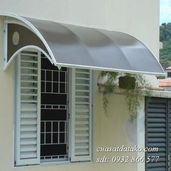mái tôn vòm cho cửa sổ