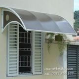 mái tôn vòm cho cửa sổ
