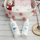  SAPO SAPi Gift box - HAPPY BATH TIME cho bé sơ sinh gái 