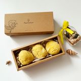  Bông Bọt biển rửa mặt hữu cơ  Fino Silk Địa Trung Hải size 3.5-5cm 