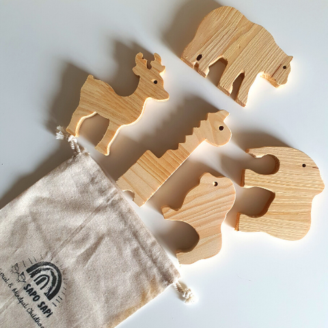  Set đồ chơi kể chuyện - Thú lớn trong rừng xanh 