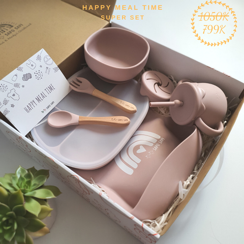  Bộ ăn dặm HAPPY MEAL TIME - Super 6 món 